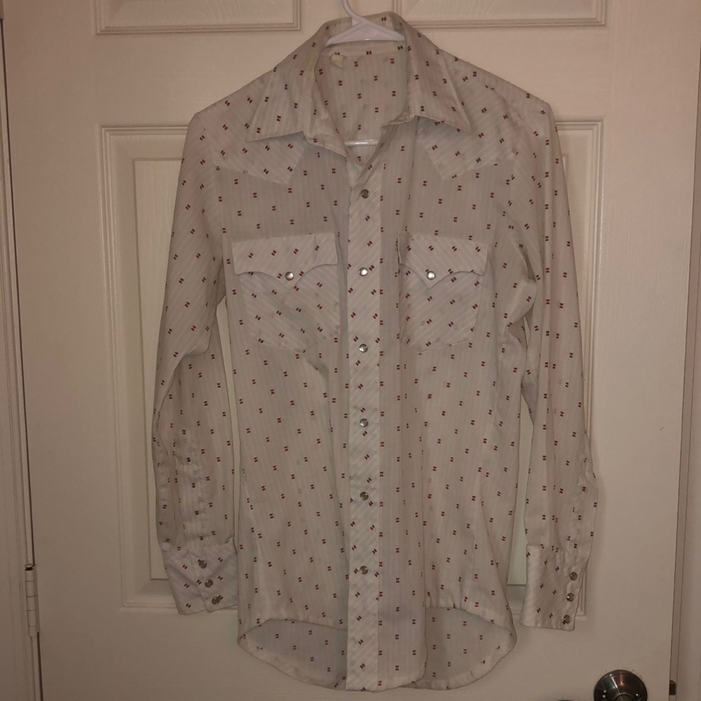 Western style button down shirt